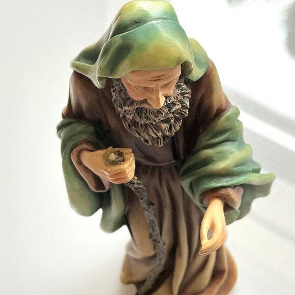 2001 LANG & WISE JOSEPH FIGUIRINE 1ST EDITION HOLY NIGHT VINTAGE - Picture 6 of 11